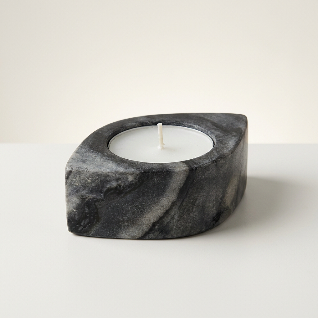 Pointed Oval Candle Holder