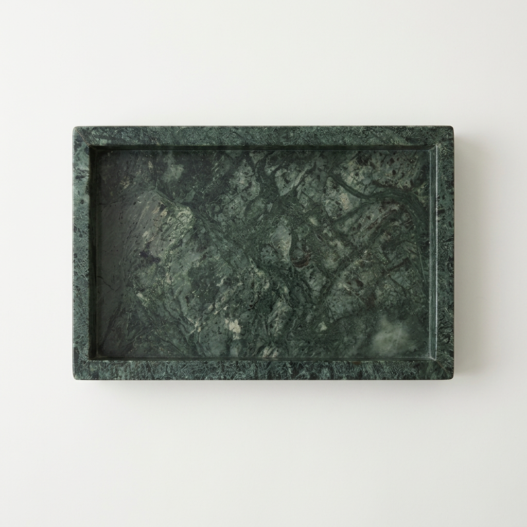 Green Marble Tray