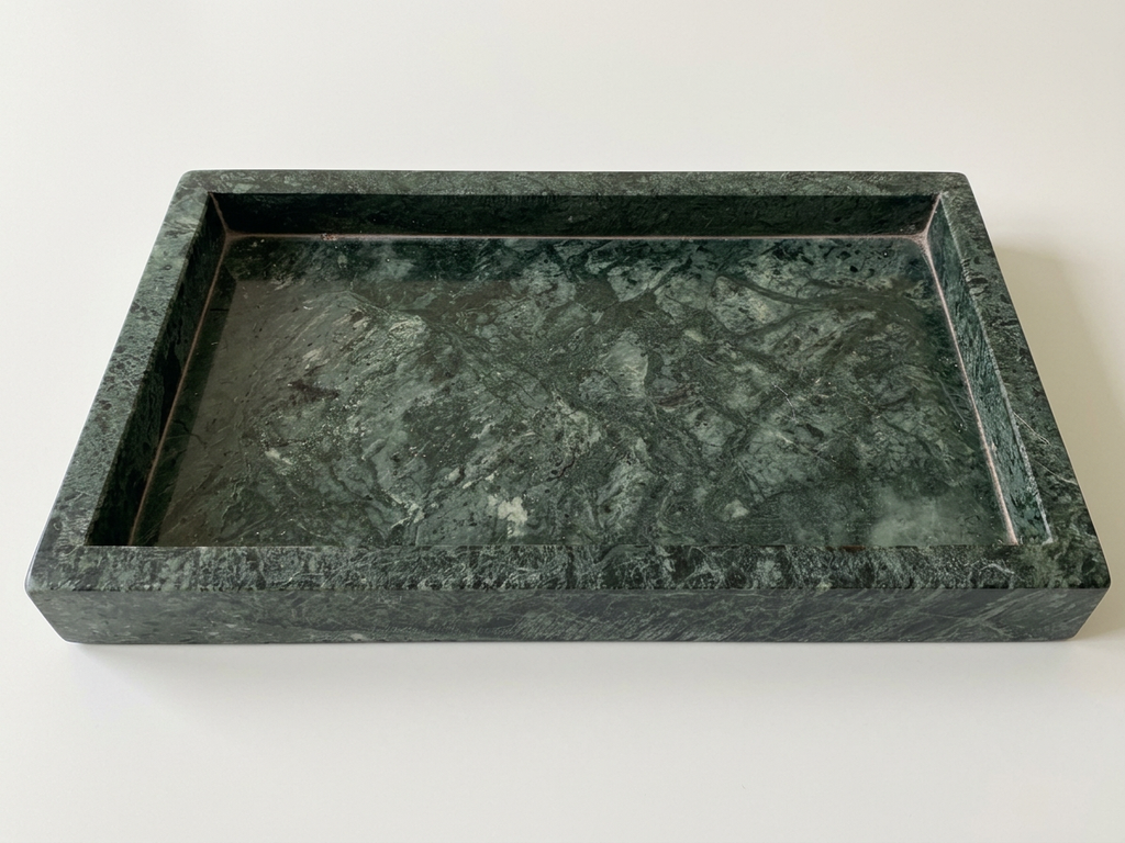 Green Marble Tray