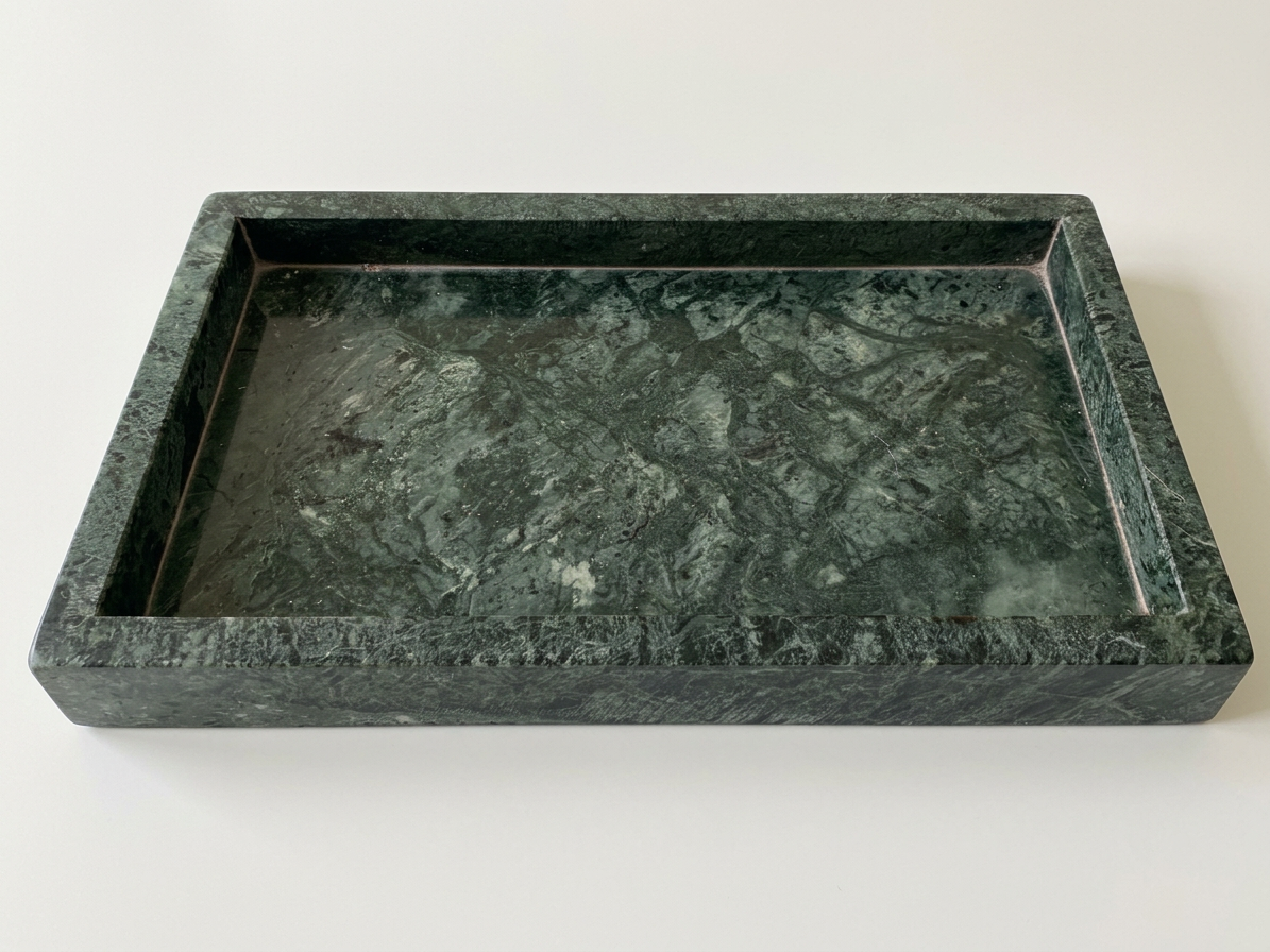 Green Marble Tray