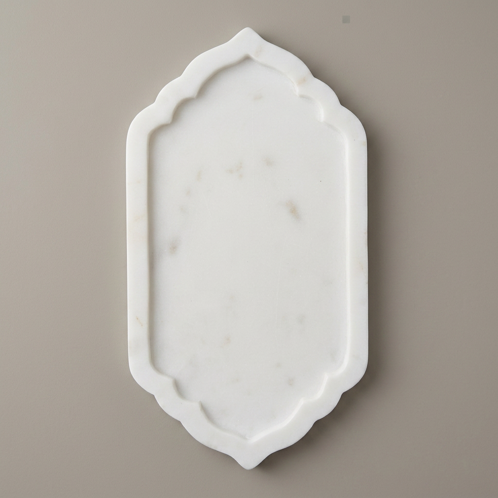 Mehrab Marble Tray