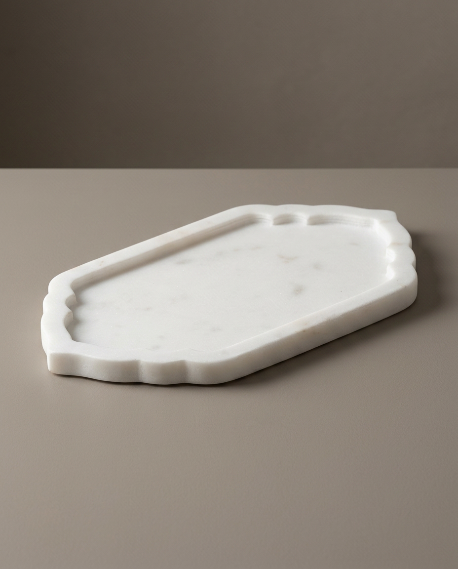 Mehrab Marble Tray