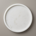 Round White Tray